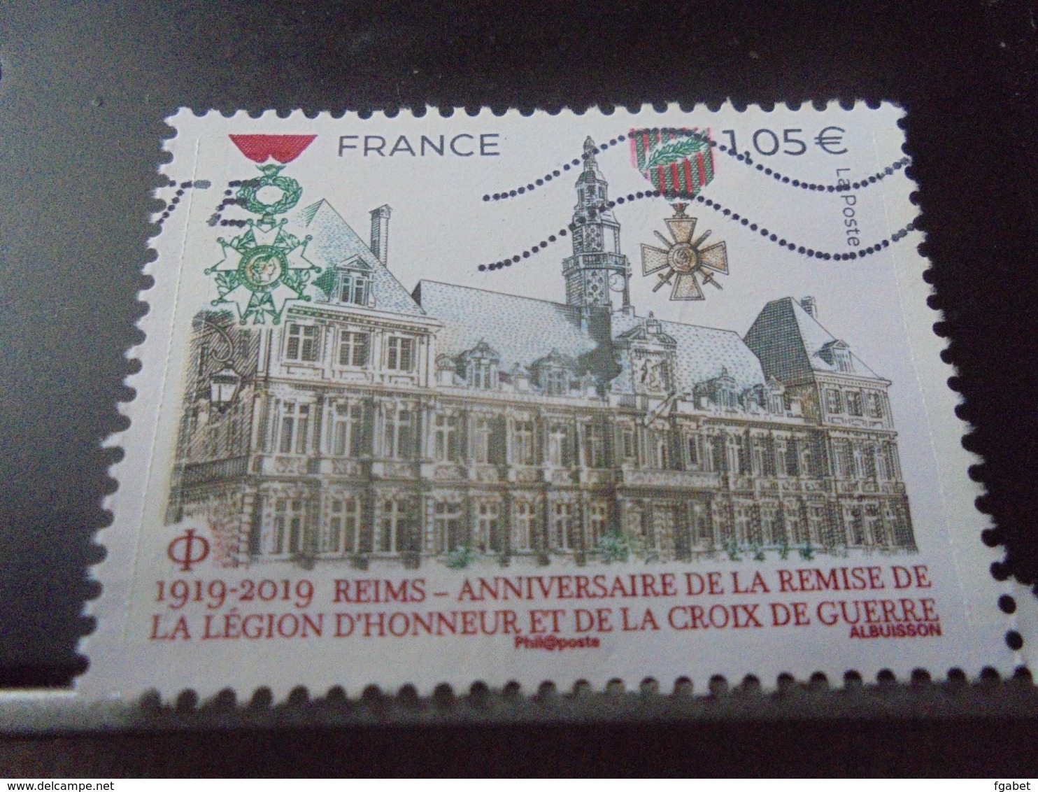 ANNIVERSAIRE DE LA REMISE DE LA LEGION D'HONNEUR ET DE LA CROIX DE GUERRE (2019) - Usati