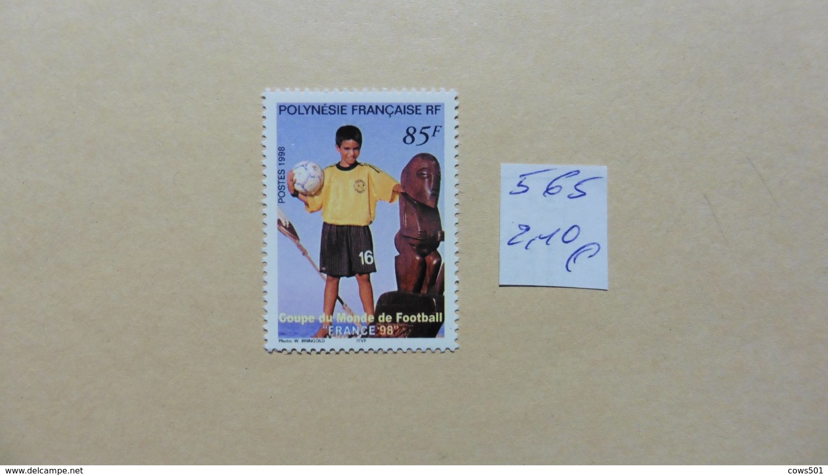 Océanie > Polynésie Française >timbre Neuf  N° 565 - Collections, Lots & Séries