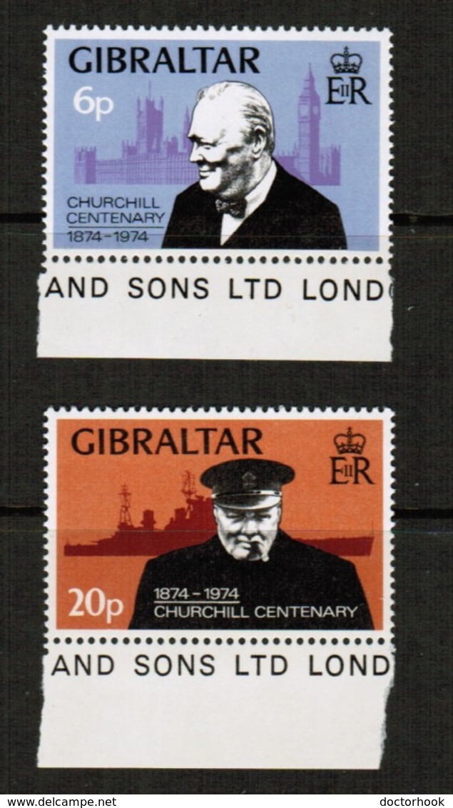 GIBRALTAR  Scott # 316-7a** VF MINT NH INCLUDING Souvenir Sheet (SS-420) - Gibraltar