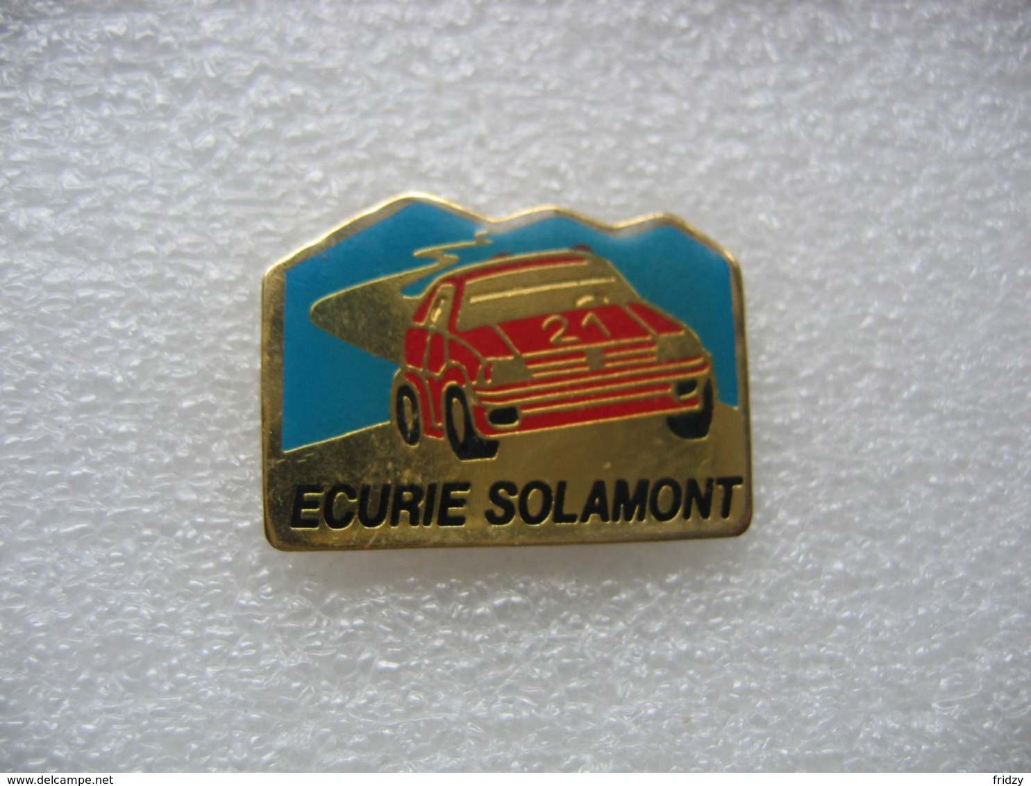 Pin's Courses, Rallyes Automobiles: Ecurie SOLAMONT - Rally