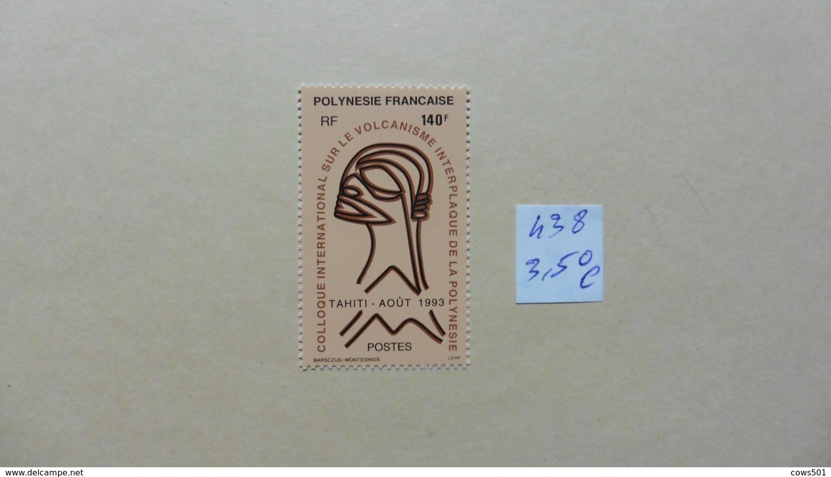 Océanie > Polynésie Française > Timbre Neuf N° 438 - Collections, Lots & Series