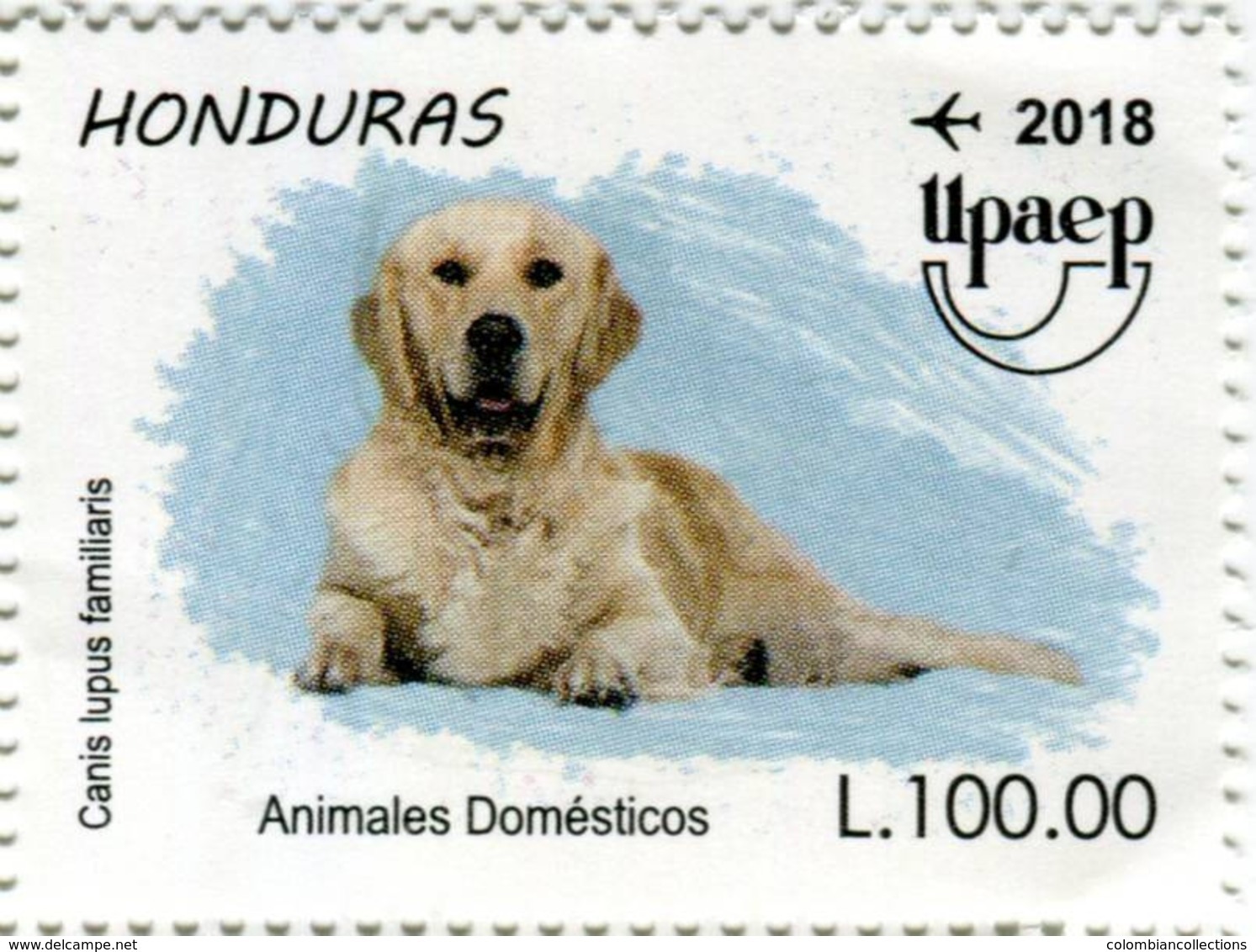 Lote H20, Honduras, 2018, Sello, Stamp, Upaep, Animales Domesticos, Perro, Dog - Honduras