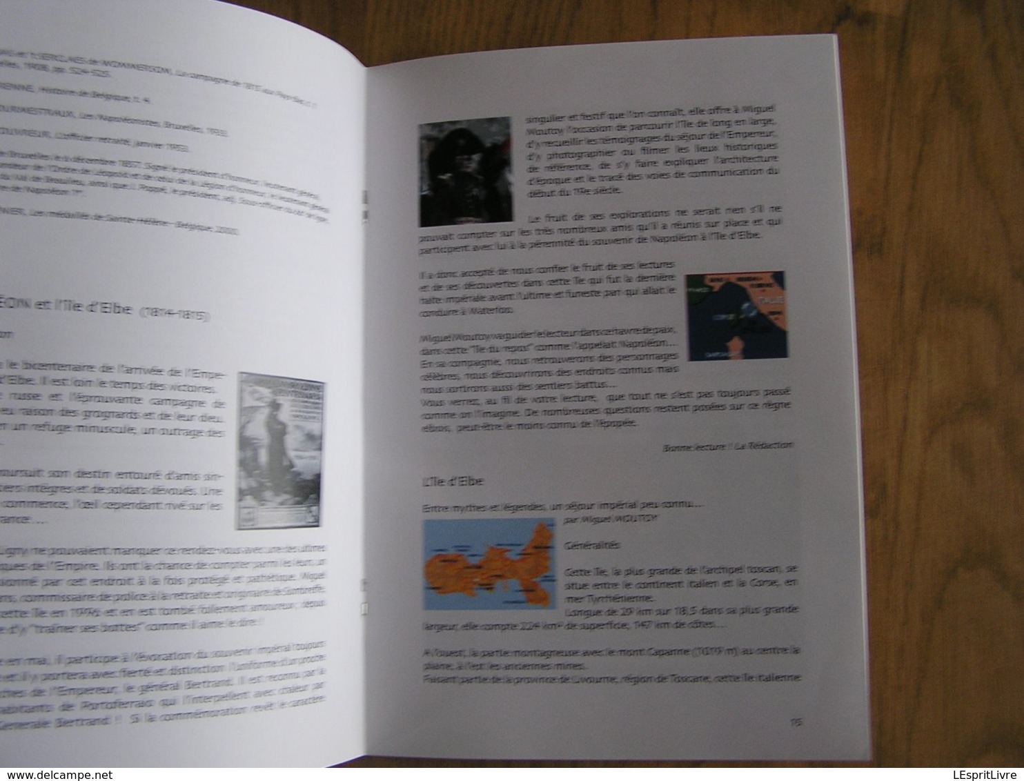 BULLETIN DES AMIS DE LIGNY N° 45 Histoire 1er EMPIRE 1815 Napoléon Combattants Français L'Ile d'Elbe Louis Napoléon