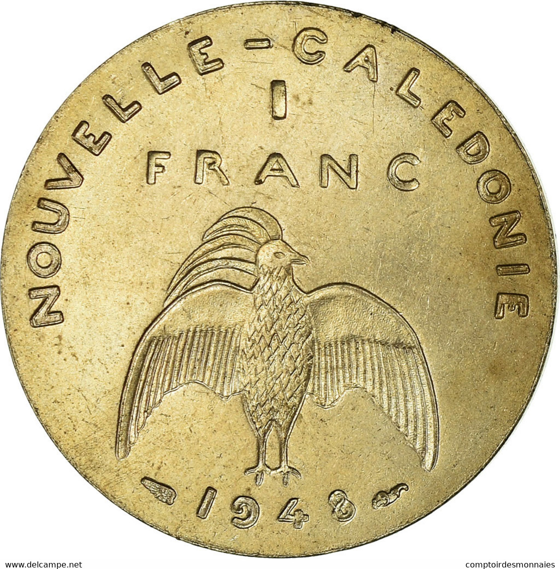 Monnaie, Nouvelle-Calédonie, Franc, 1948, Paris, ESSAI, SUP, Nickel-Bronze - Nieuw-Caledonië