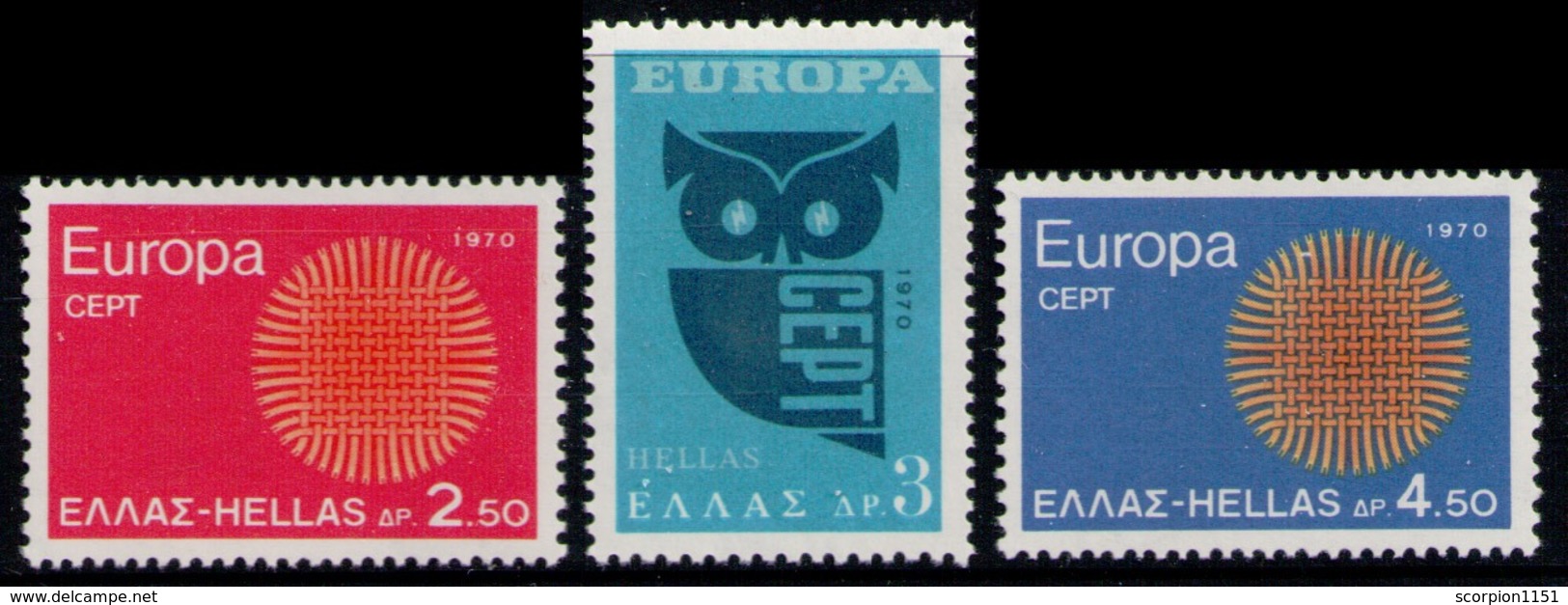 GREECE 1970 - Set MNH** - Unused Stamps