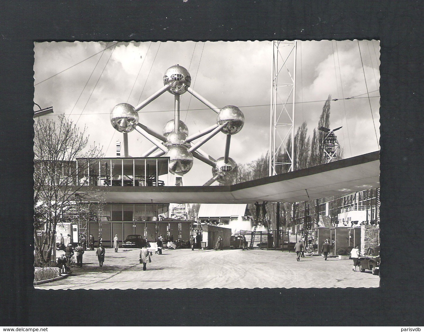 BRUSSEL - EXPO '58 -  ATOMIUM ET ENTREE BENELUX   (12.304) - Universal Exhibitions