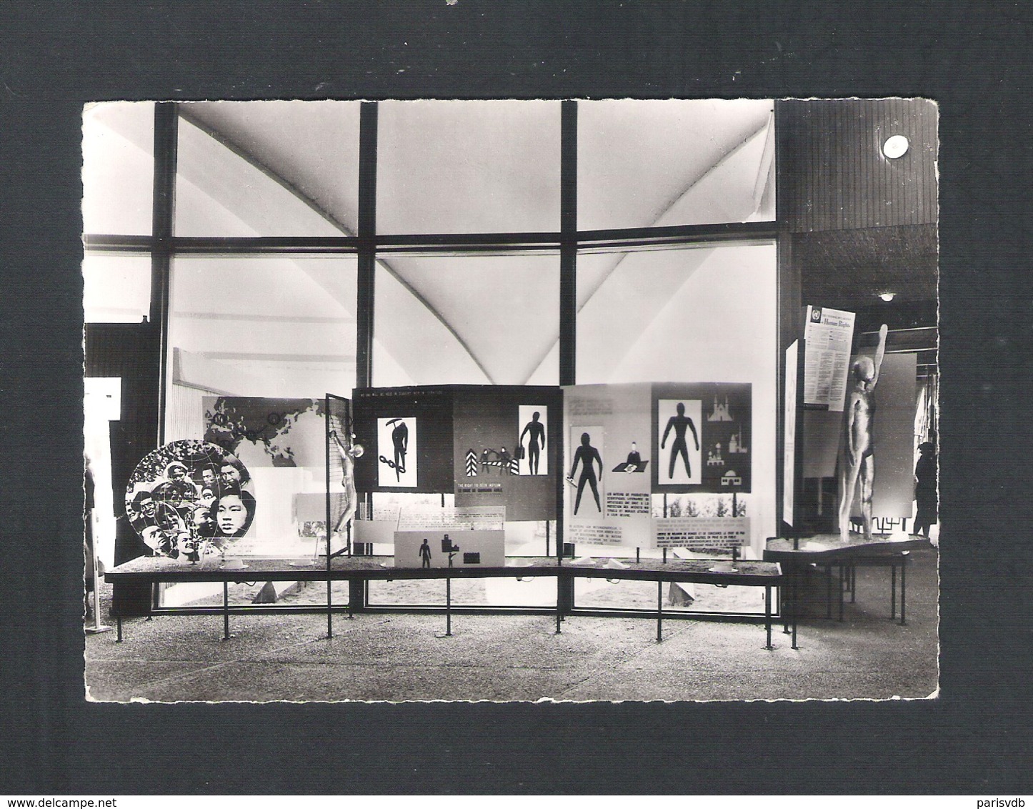 BRUSSEL - EXPO '58 -  THE UNITED NATIONS - THE HUMAN RIGHTS SECTION   (12.297) - Expositions Universelles