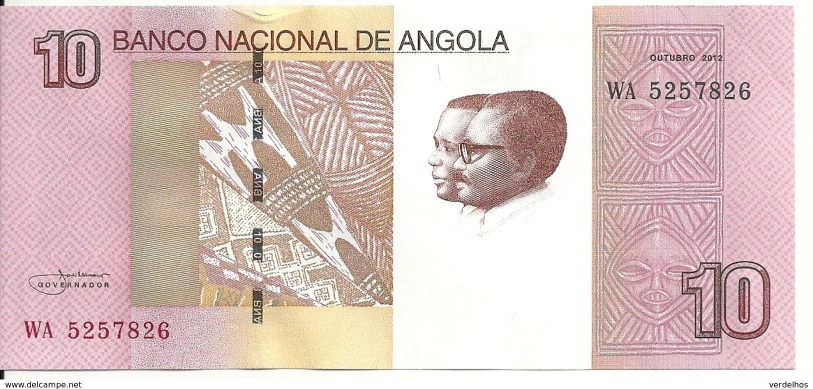 ANGOLA 10 KWANZAS 2012(2017) UNC P 151B - Angola