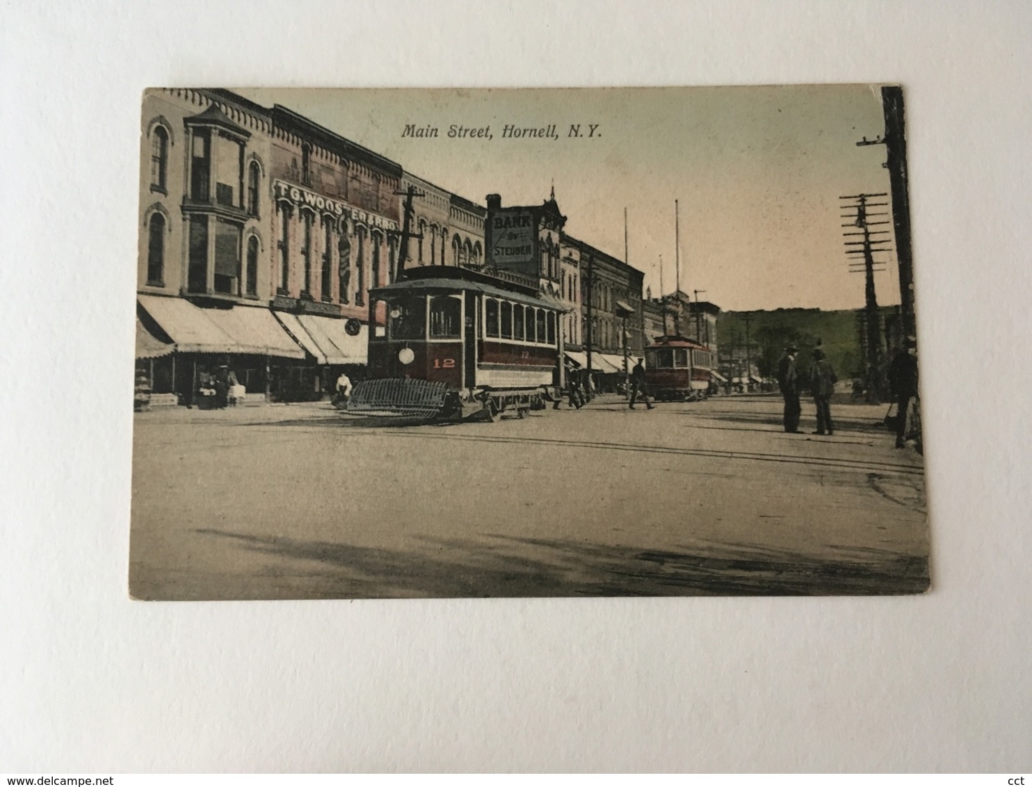 Hornell  New York   Main Street   TRAM TRAMWAY - Autres & Non Classés