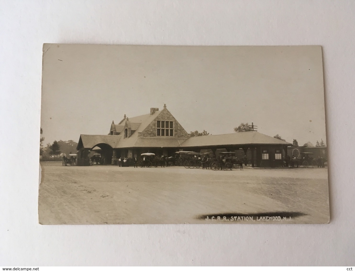 Lakewood  New Jersey    J.C.R.R. Station   (Railroad Station) - Autres & Non Classés