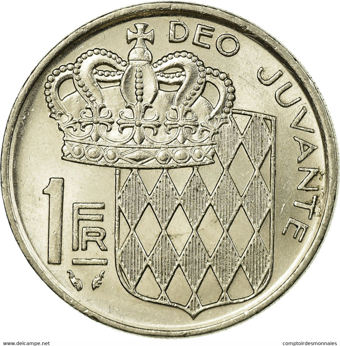 Monnaie, Monaco, Rainier III, Franc, 1976, TTB, Nickel, KM:140 - 1960-2001 New Francs