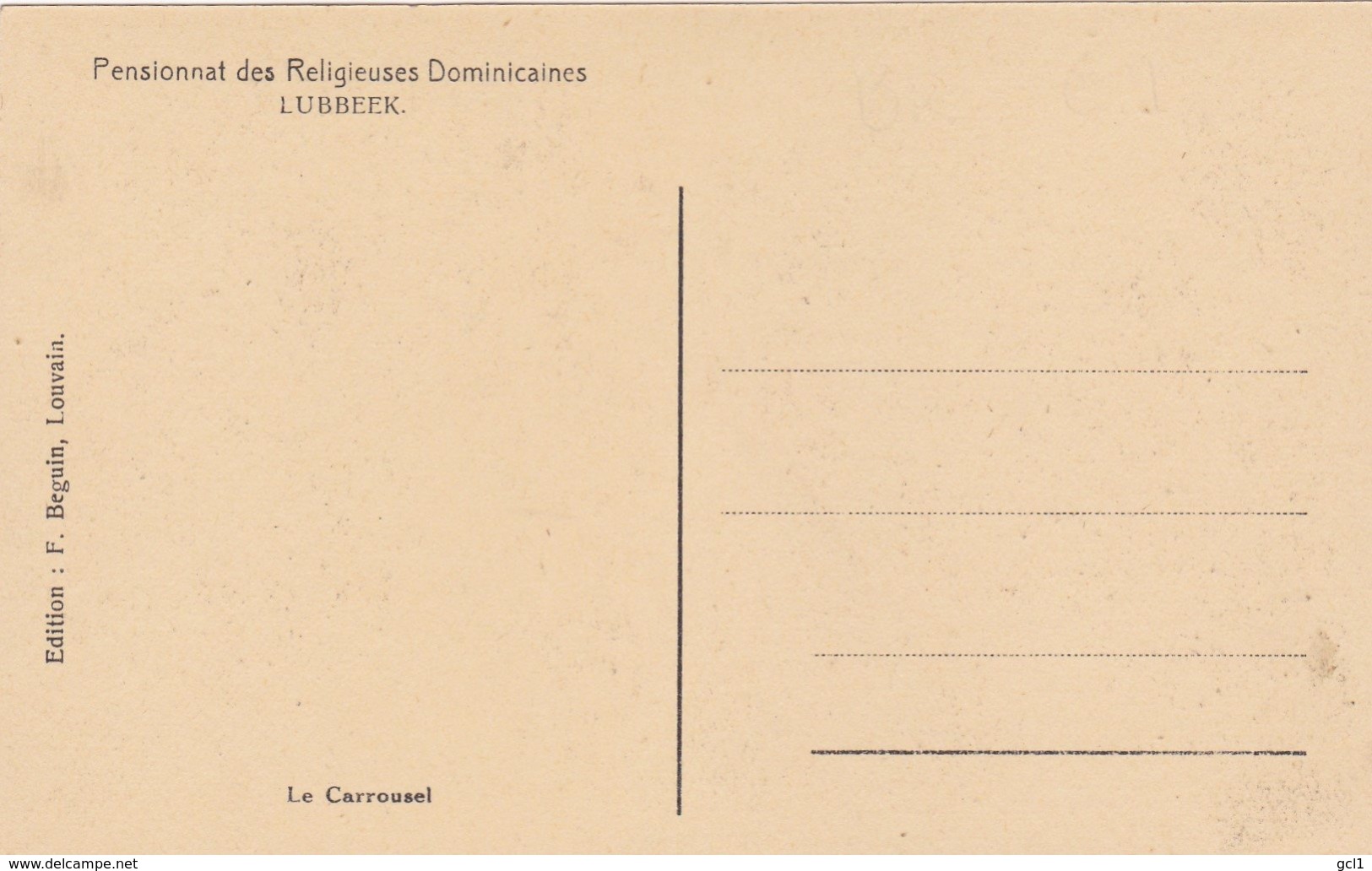 Lubbeek - Pensionnat -le Carrousel - Lubbeek