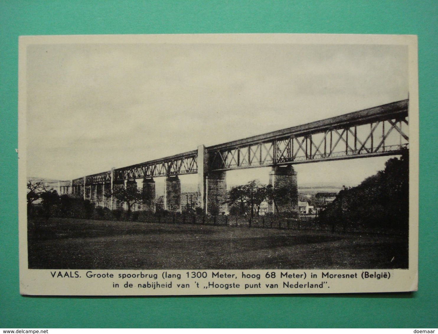 Vaals  Spoorbrug Neutral Gebiet - Moresnet - Vaals