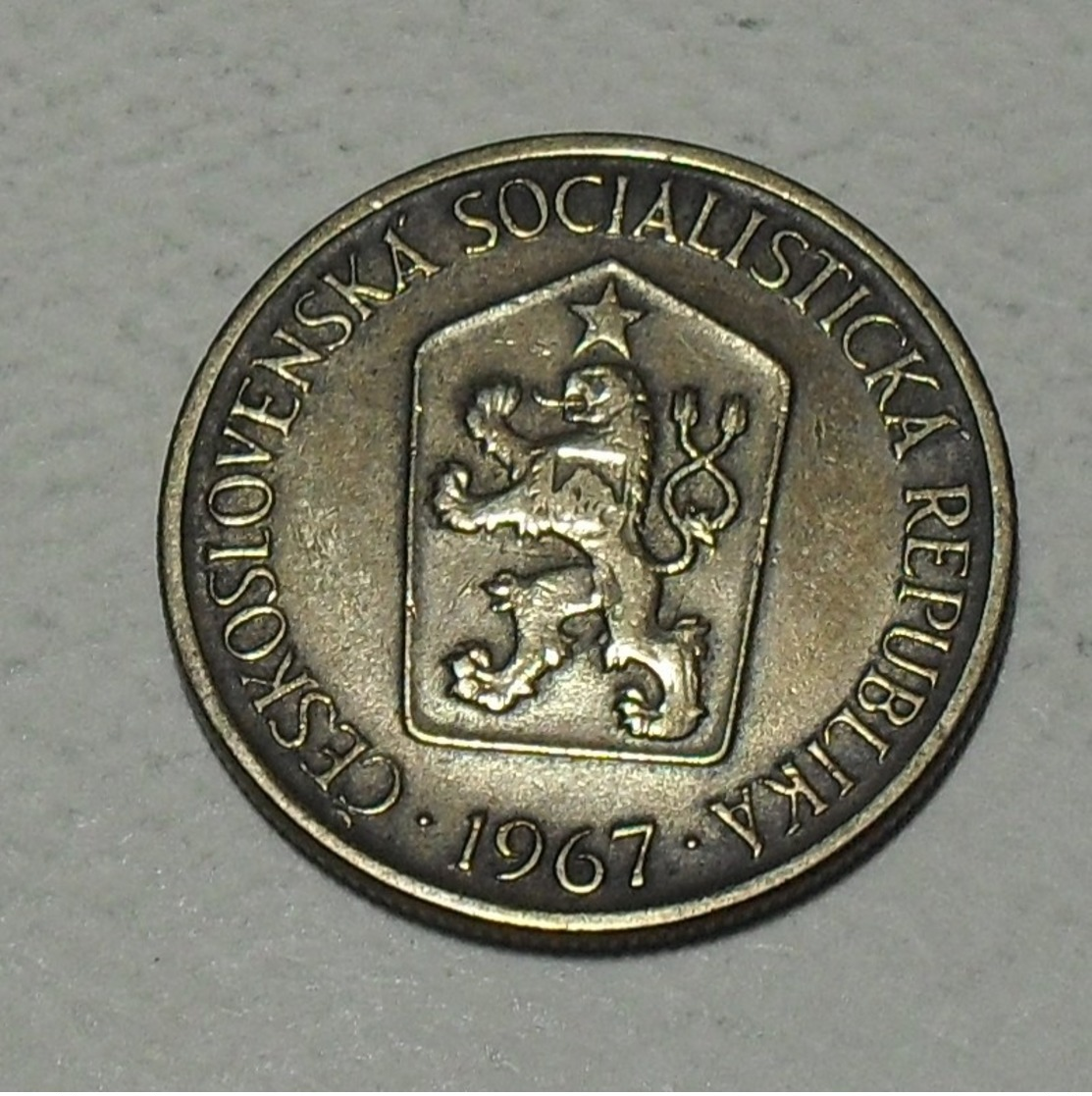 1967 - Tchécoslovaquie - Czechoslovakia - 1 KORUNA - KM 50 - Czechoslovakia