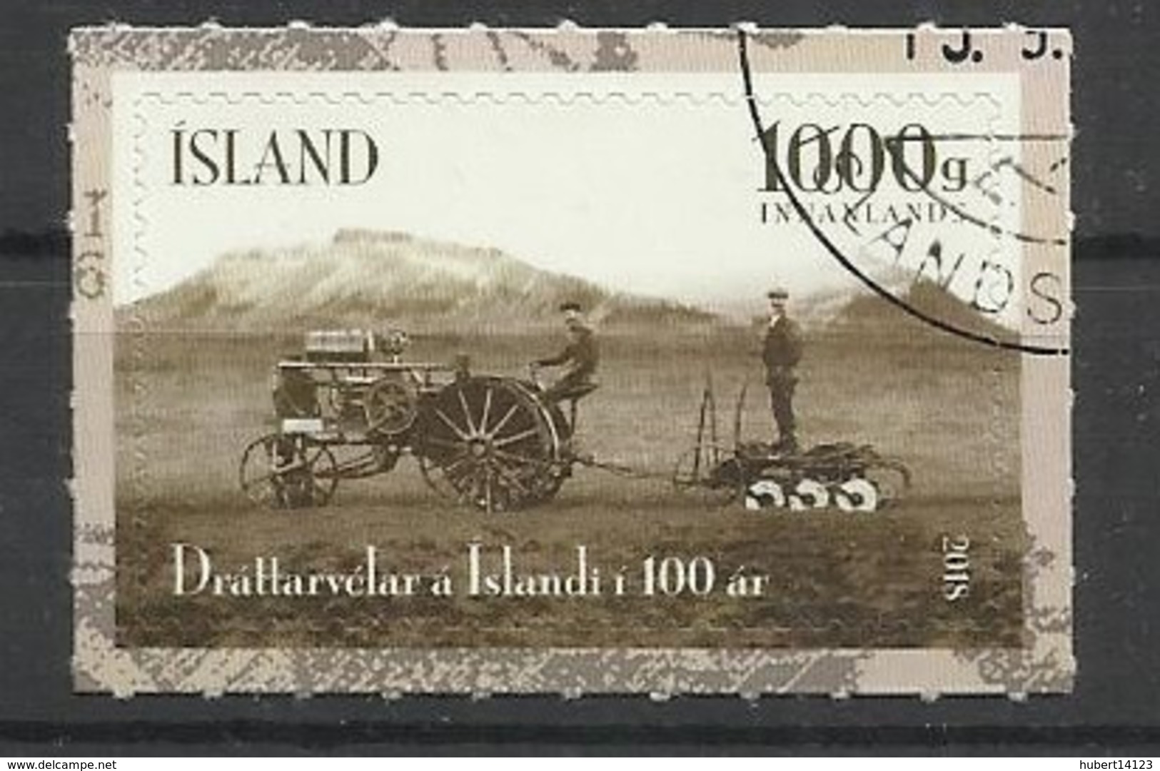 ISLANDE N° 1492 Oblitéré De 2018 - Tracteur - Used Stamps