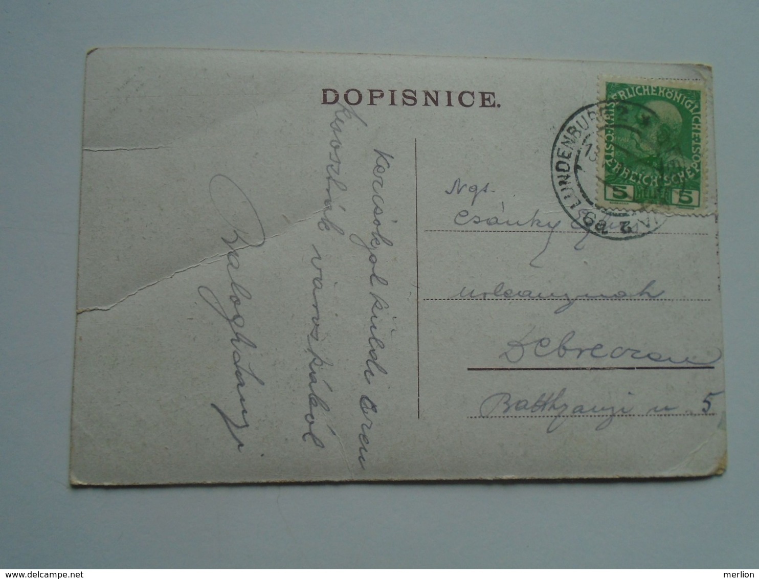 D168714   Czechia   - Lundenburg -   Lichtenstein Schloss -Zamek -  Pohanska Czech Republic Ca 1915 - Tschechische Republik