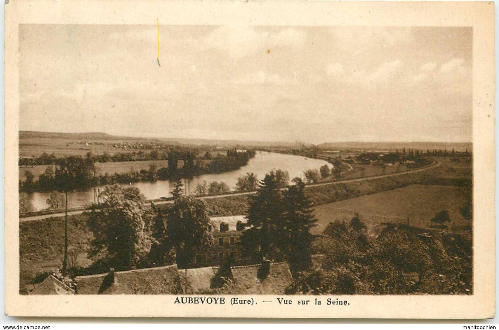 DEP 27 AUBEVOYE VUE SUR LA SEINE - Aubevoye