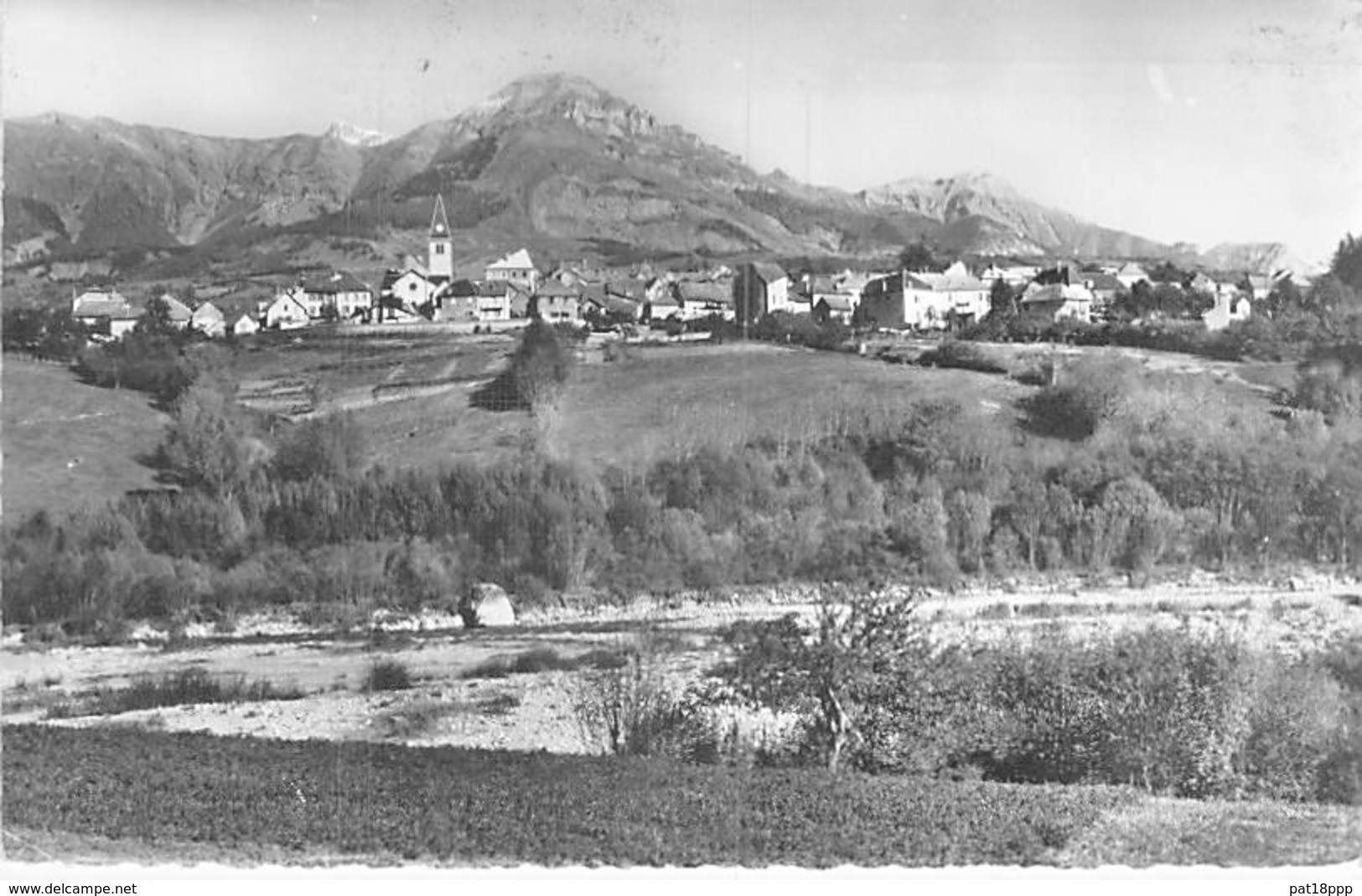 05 - ST BONNET EN CHAMPSAUR Vue Générale - CPSM Village (2.025 Habitants) Dentelée N/B Format CPA 1968 - Hautes Alpes - Other & Unclassified