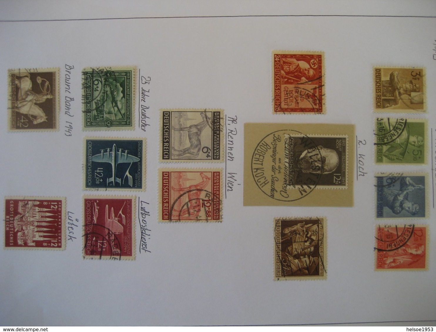 Deutschland/ Deutsches Reich- Marken Und Briefausschnitt Laut Foto - Used Stamps