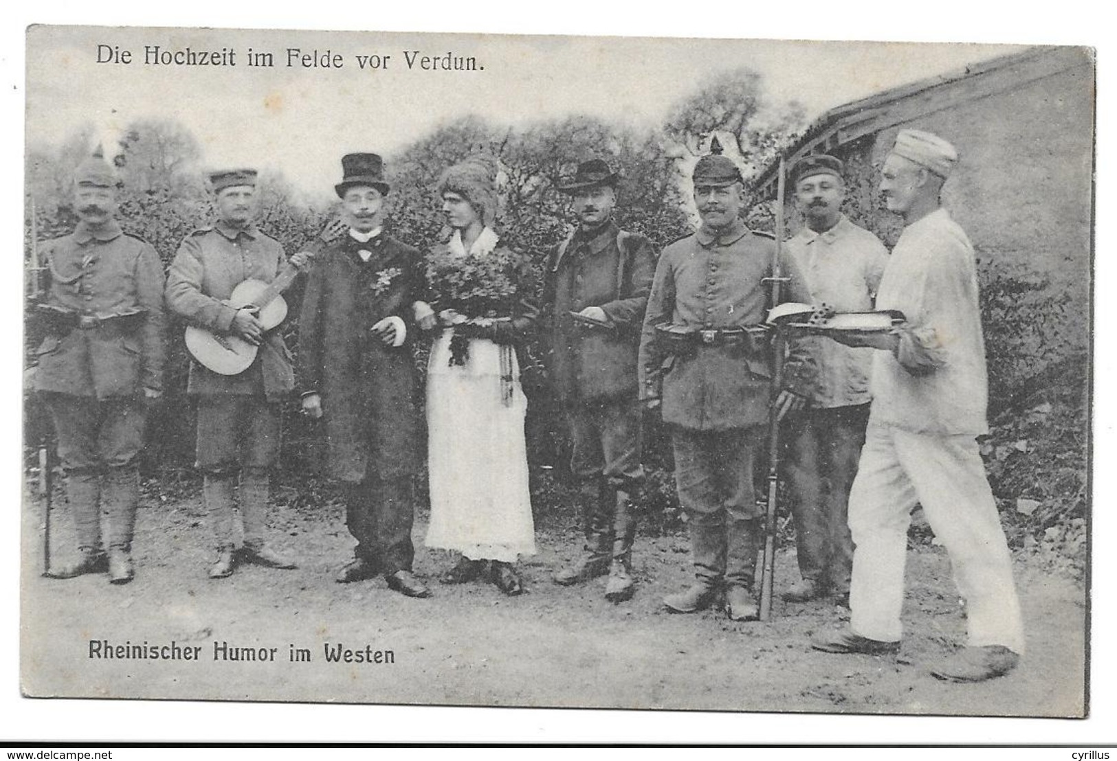 55 - DIE HOCHZEIT IM FELDE VOR VERDUN - Verdun