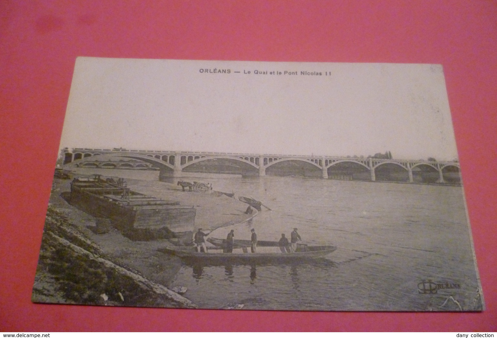 -C P A ----45----ORLEANS----le Quai Et Le Pont Nicolas . - Orleans