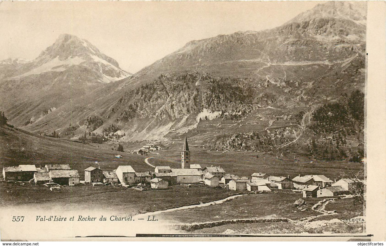 ISERE VAL D ISERE ROCHER DU CHARVEL (scan Recto-verso) KEVREN0337 - Autres & Non Classés