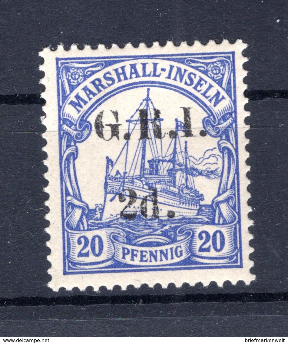 Marshall-I. BRITISCH 4I Tadellos * MH 22EUR (B8504 - Marshall Islands