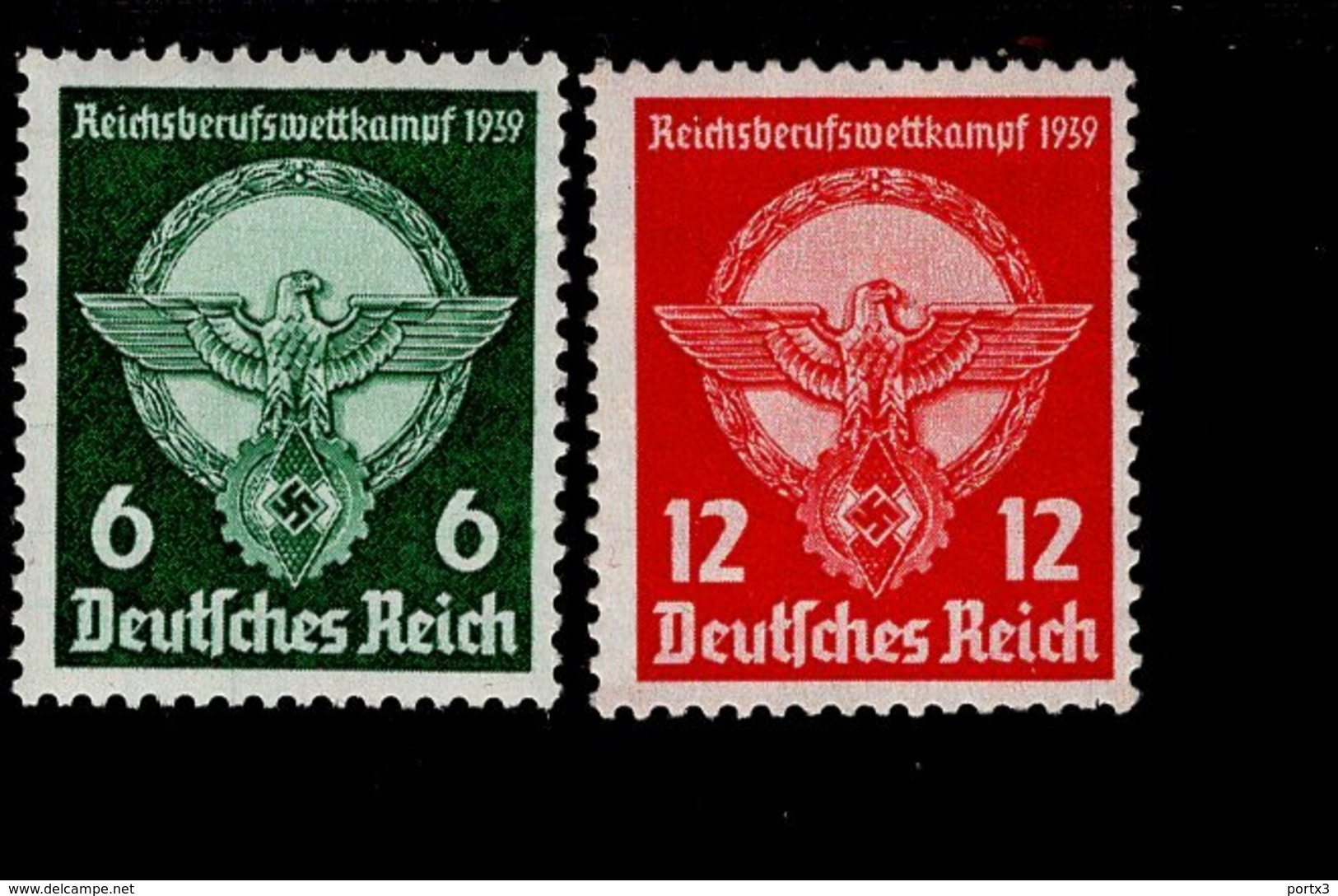 Deutsches Reich 689 - 690 Reichsberufswettkampf  MNH Postfrisch ** Neuf - Ungebraucht