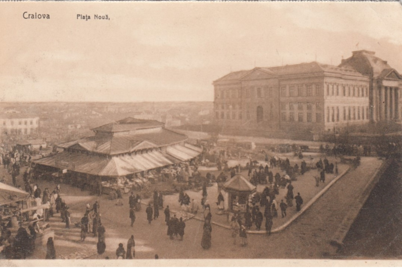 CRAIOVA , Romania , 1900-10s ; Plata Noua - Roemenië