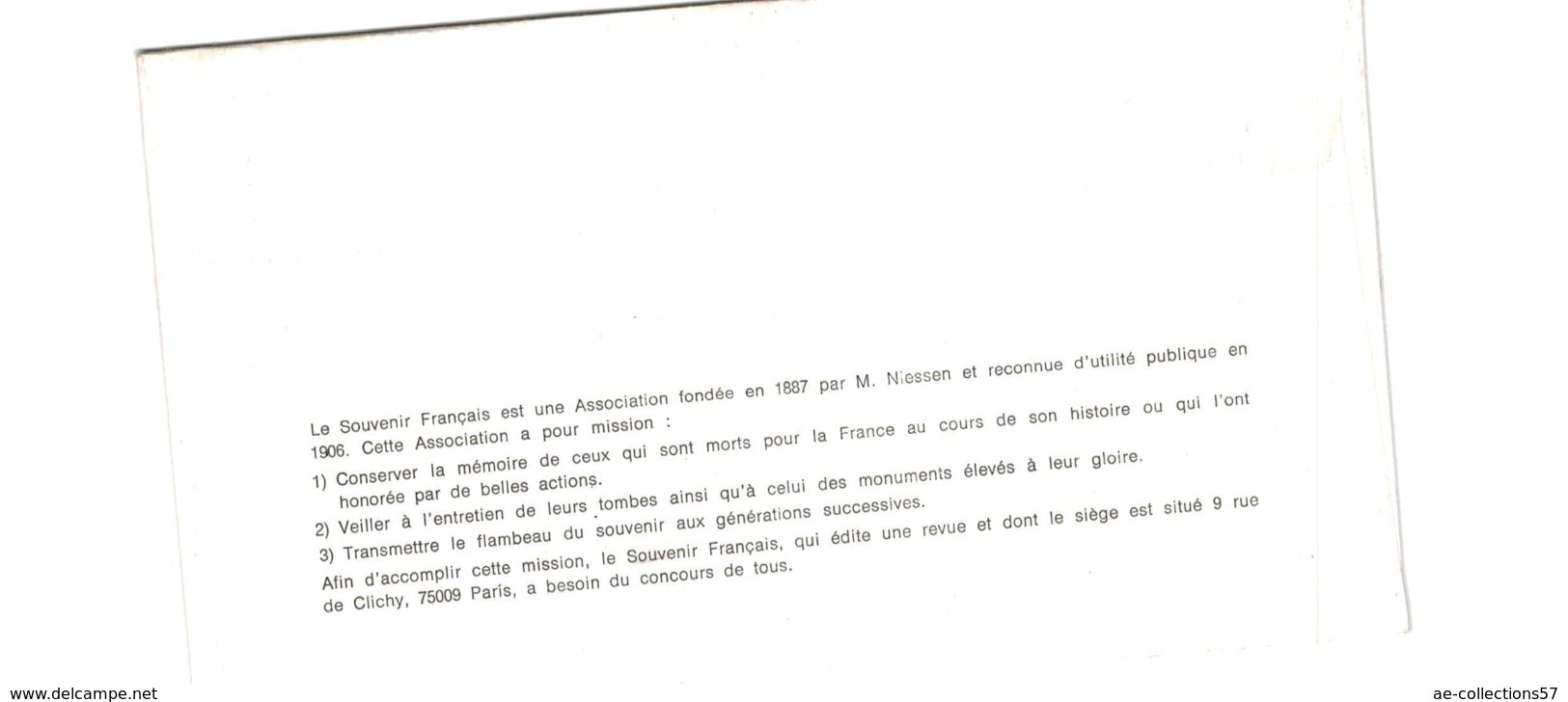 Enveloppe Premier Jour / 1012 / Souvenir Français / Lille  /5-3-77 - 1970-1979