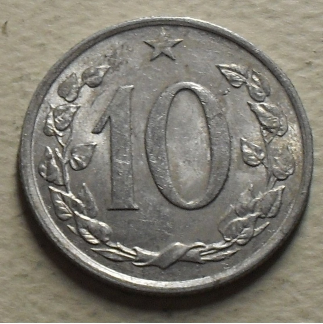 1964 - Tchécoslovaquie - Czechoslovakia - 10 HALERU - KM 49.1 - Czechoslovakia