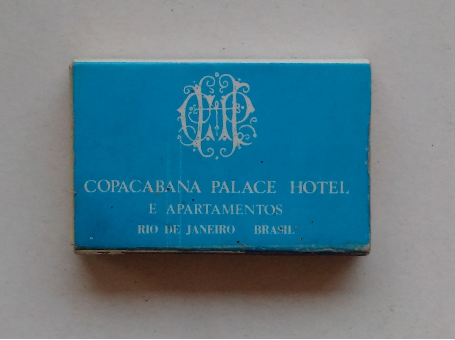 Brazil Brésil Matchbox Matches Boîte D'allumettes Copacabana Palace Hotel Rio De Janeiro - Cajas De Cerillas (fósforos)