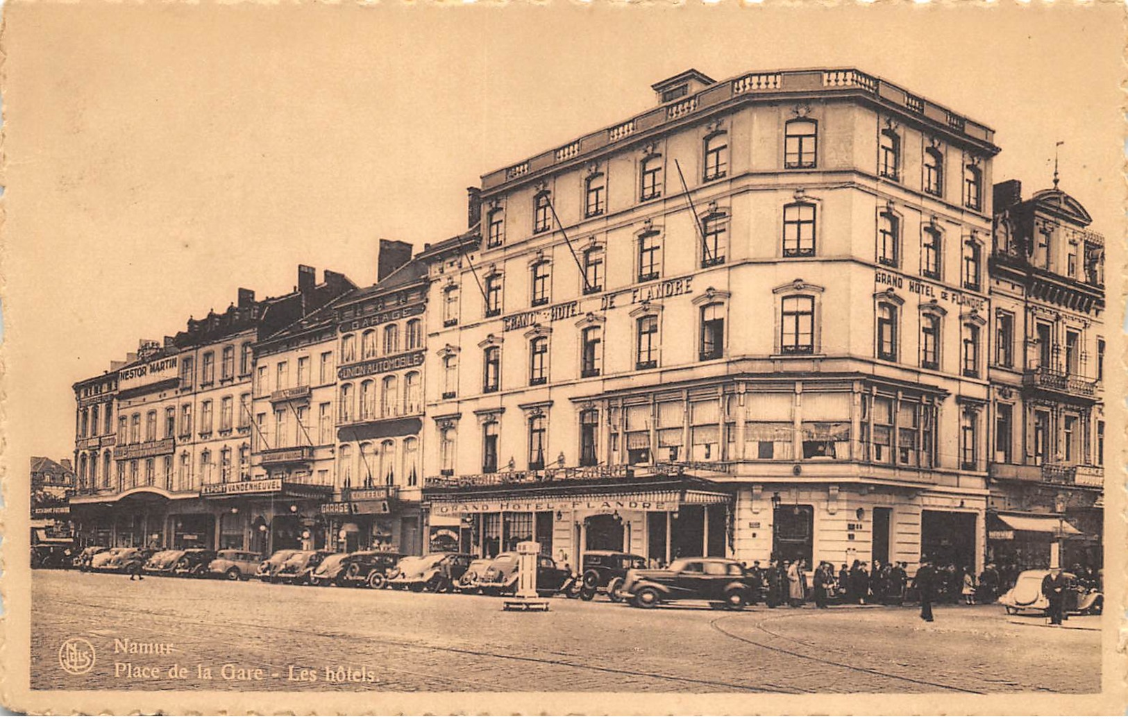 Namur - Place De La Gare - Les Hôtels - Thill Série 16 N° 11 - Namur