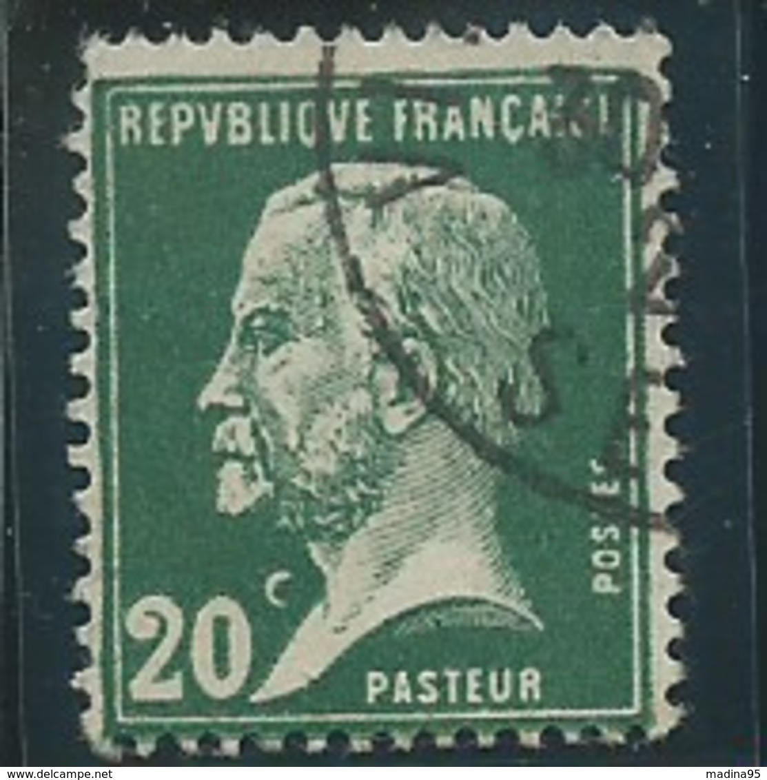 FRANCE: Obl., N° YT 172, TB - 1922-26 Pasteur