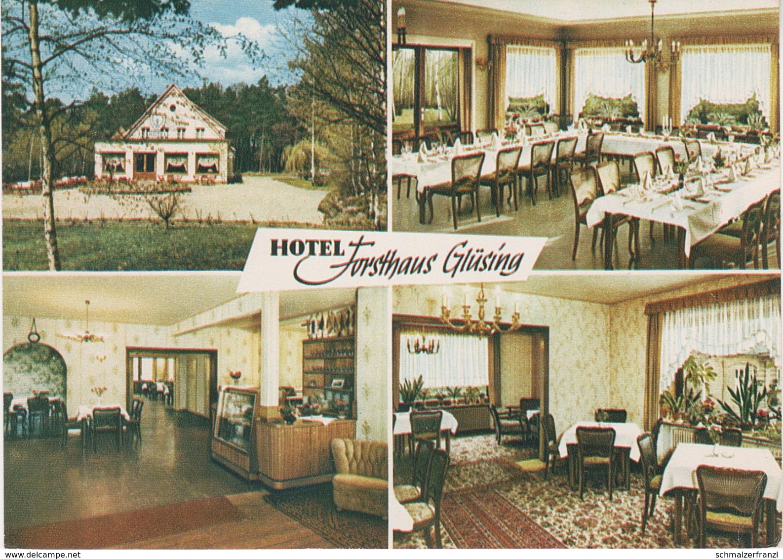 AK Hotel Forsthaus Glüsing A Schnakenbek Artlenburg Krüzen Hohnstorf Tespe Juliusburg Krukow Geesthacht Lauenburg Elbe - Lauenburg