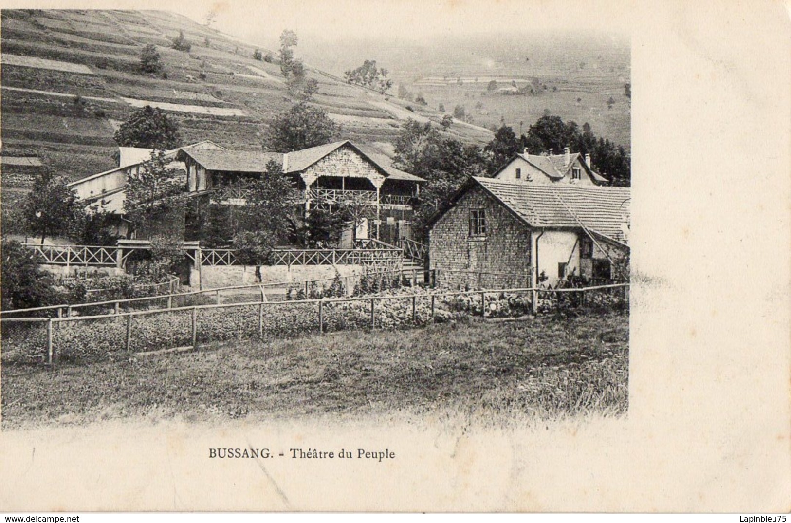 CP 88 Vosges Bussang Col De Théâtre Du Peuple Humbert - Col De Bussang