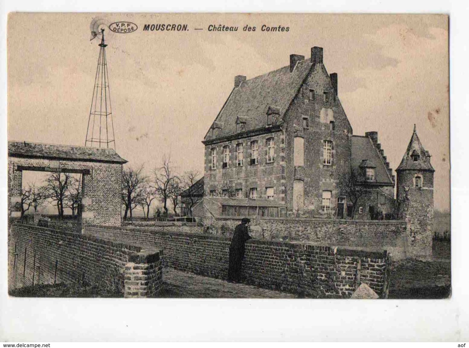 7569 MOUSCRON Château Eolienne - Mouscron - Moeskroen