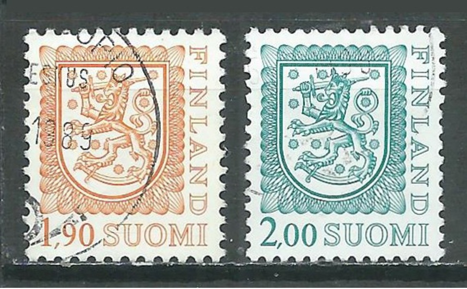 Finlande YT N°1032-1069 Lion Héraldique Oblitéré ° - Used Stamps