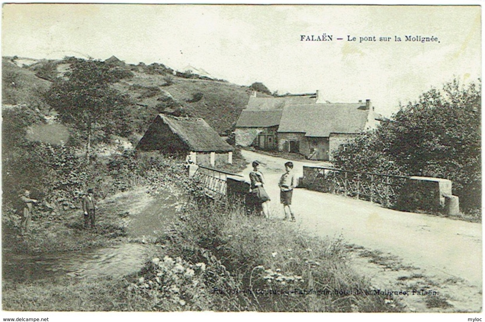 Falaën. Pont Sur La Molignée. - Onhaye