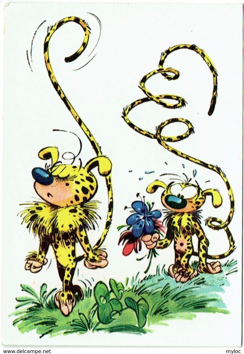 Illustrateur Franquin. Vie Et Moeurs Des Marsupilamis. Publicité Corman, Knokke-le-Zoute - Bandes Dessinées