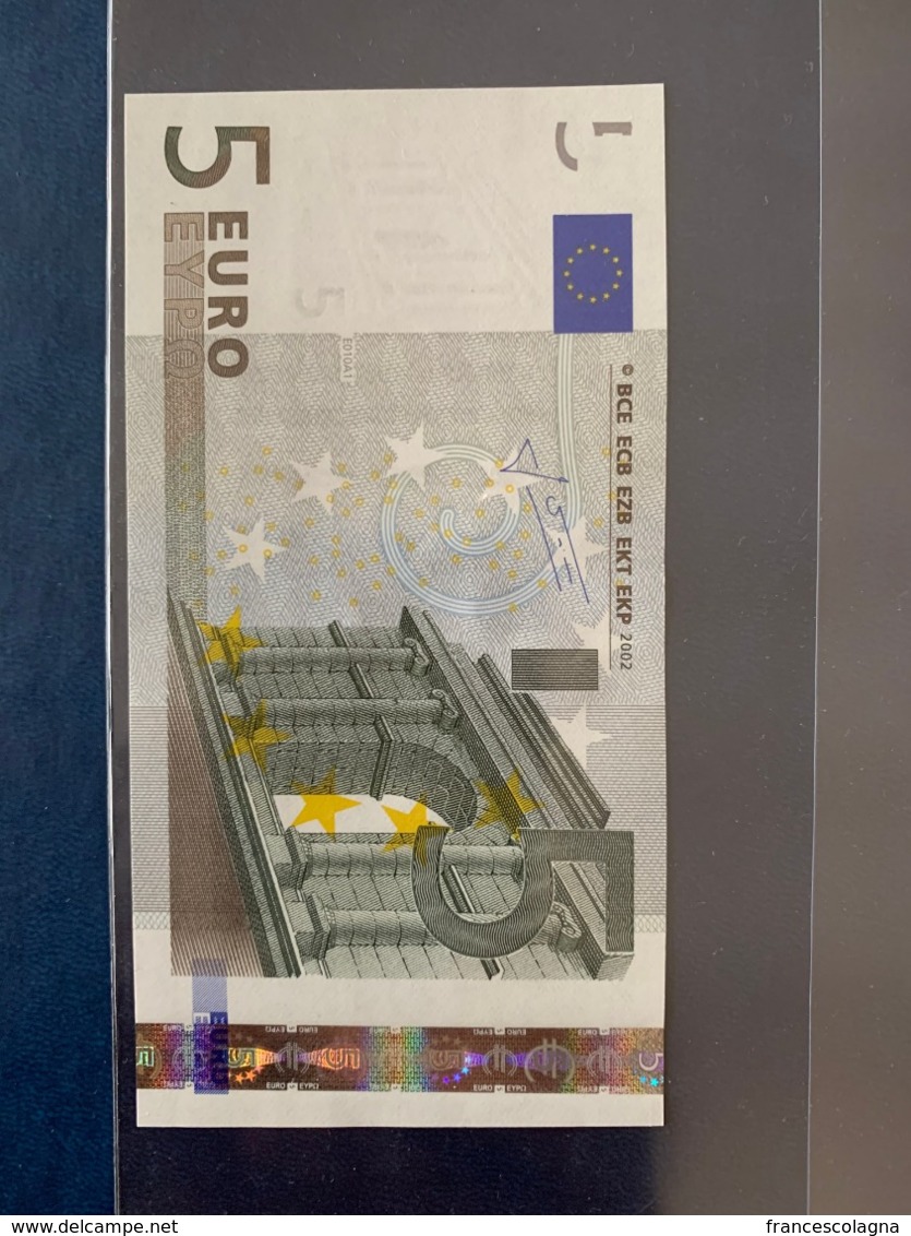 5 EURO FIRMA TRICHET L E010A1 FDS/ UNC - 5 Euro