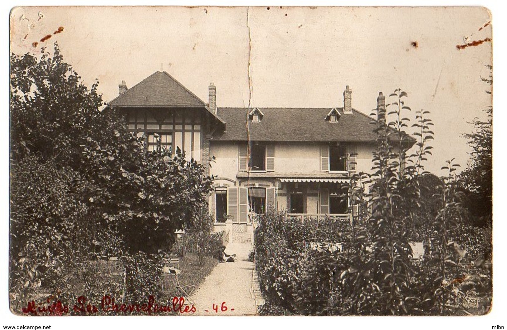 Cpa  Photo  Muids  La Villa Des Chèvrefeuilles - Muids