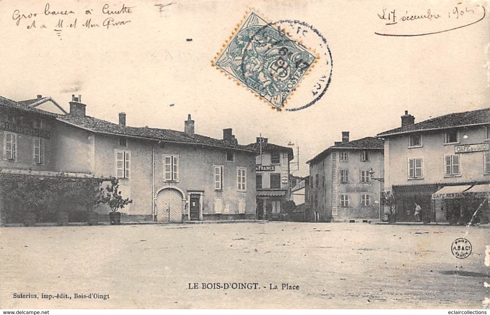 Bois D'Oingt         69        La  Place                (voir Scan) - Other & Unclassified