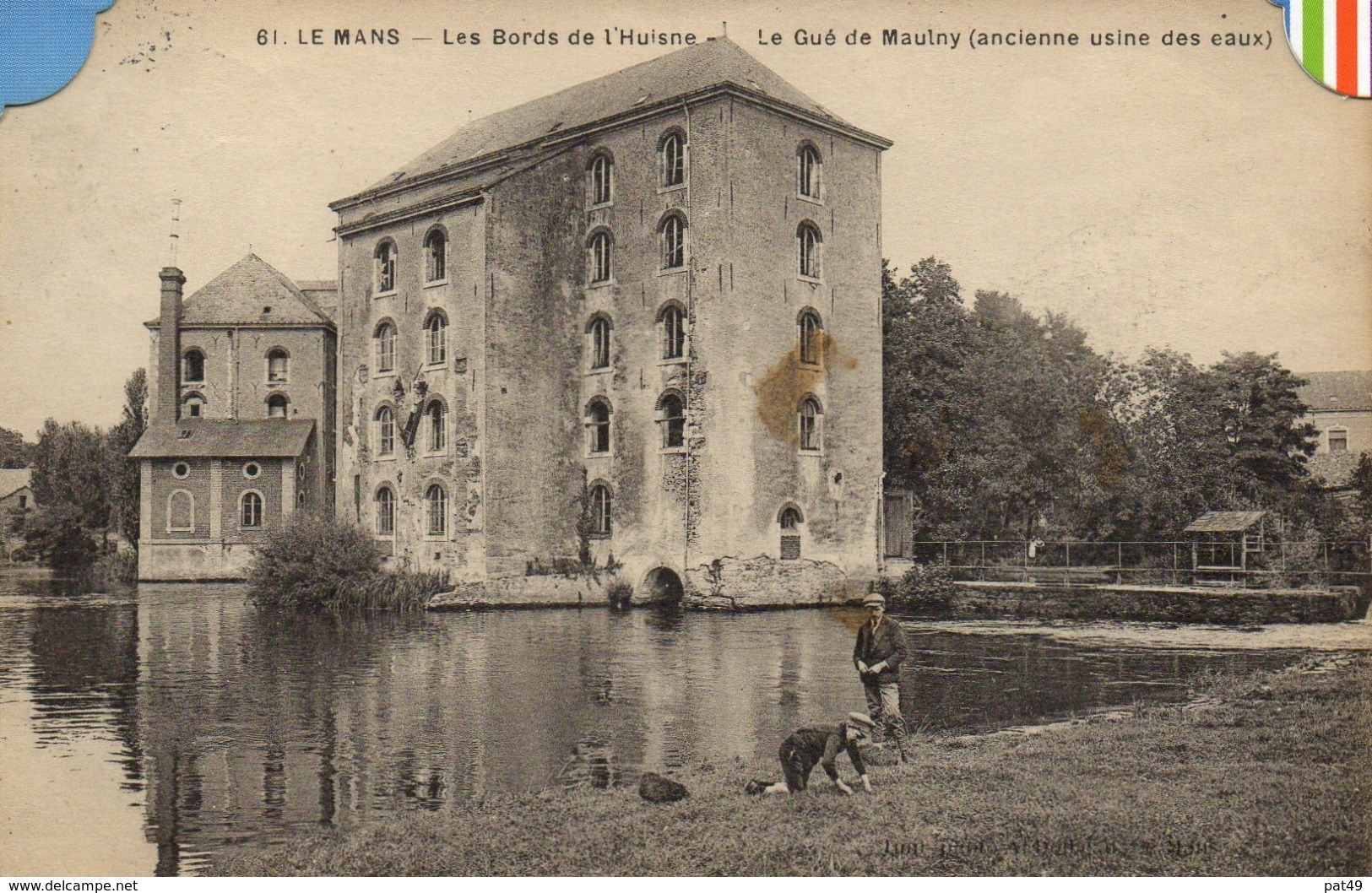 Le Mans - (Sarthe) - Le Gué De Maulny (ancienne Usine Des Eaux) Petite Animation  - (006) - Le Mans