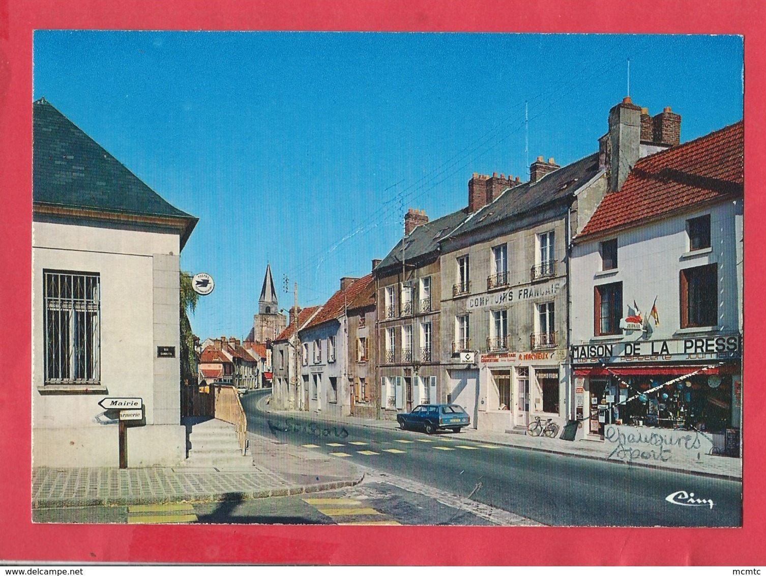 CPM - Nanteuil Le Haudouin  -(Oise) - Rue Charles Lemaire - Nanteuil-le-Haudouin
