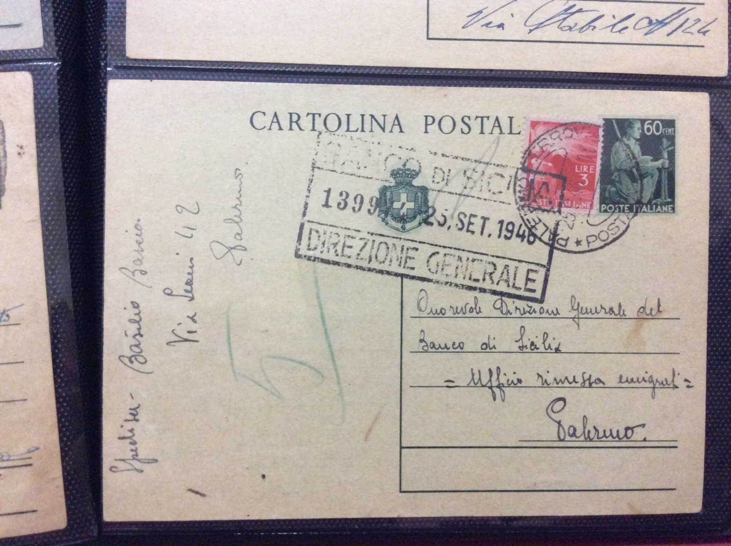 ITALIA REPUBBLICA Sociale 1945 Intero Postale - Poststempel