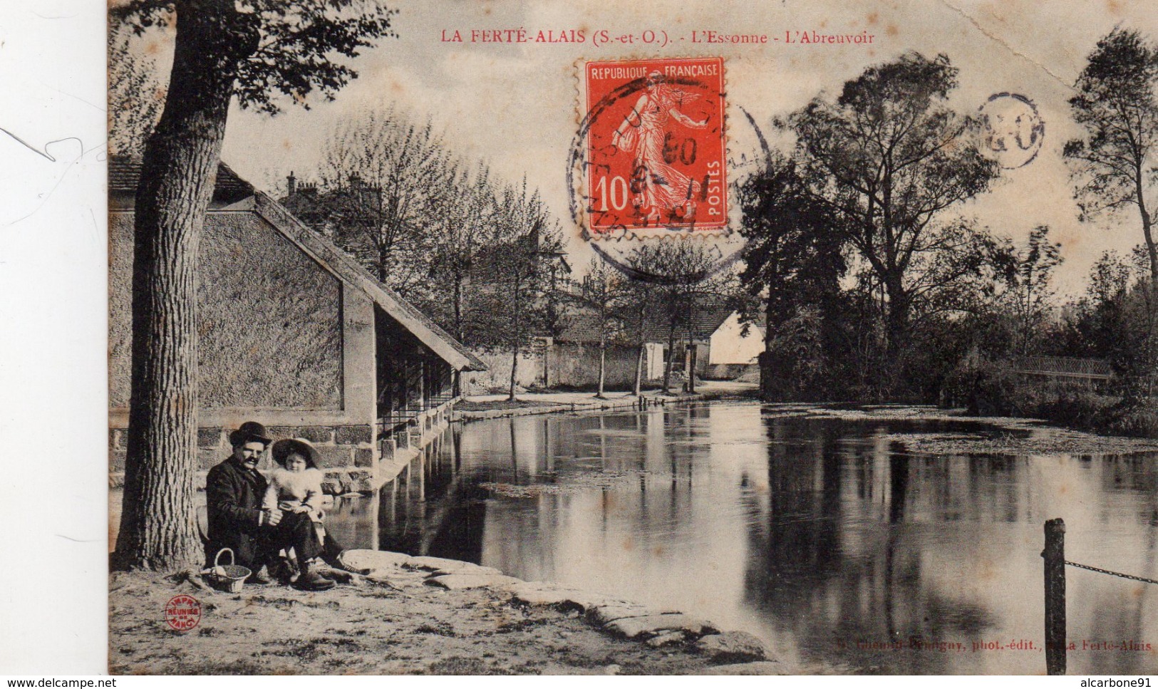 LA FERTE ALAIS - L'Essonne - L'abreuvoir - La Ferte Alais