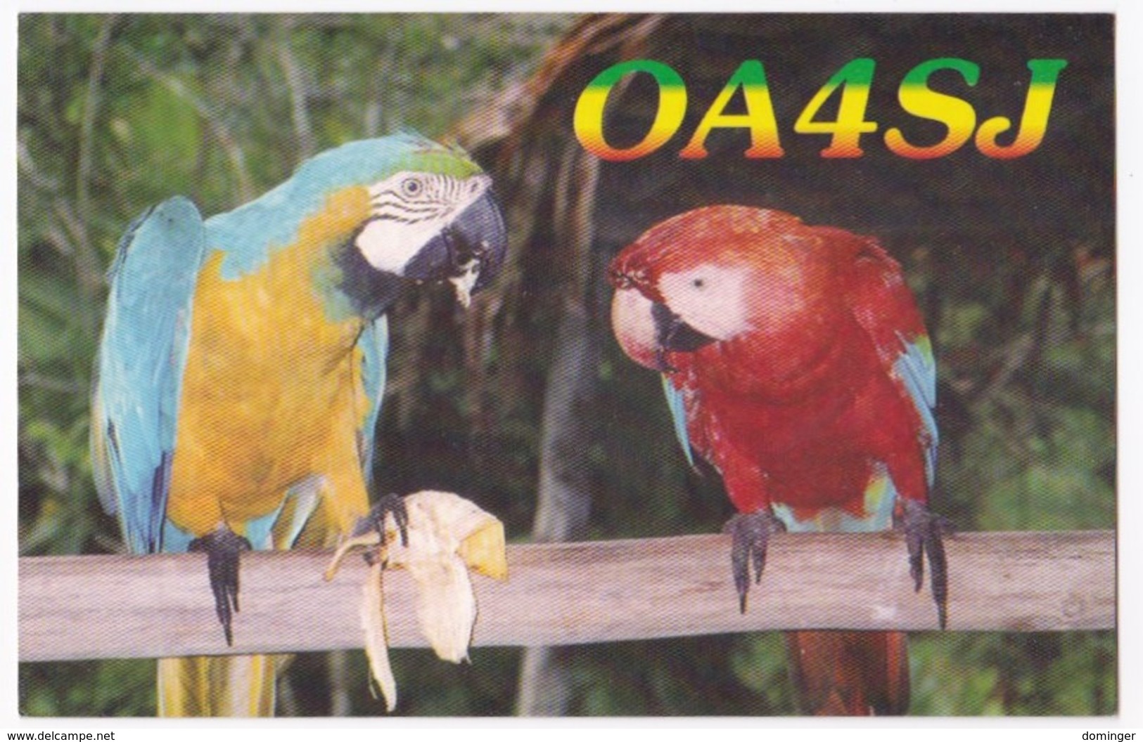 Radio Amateur QSL Card Lima Peru - Amateurfunk