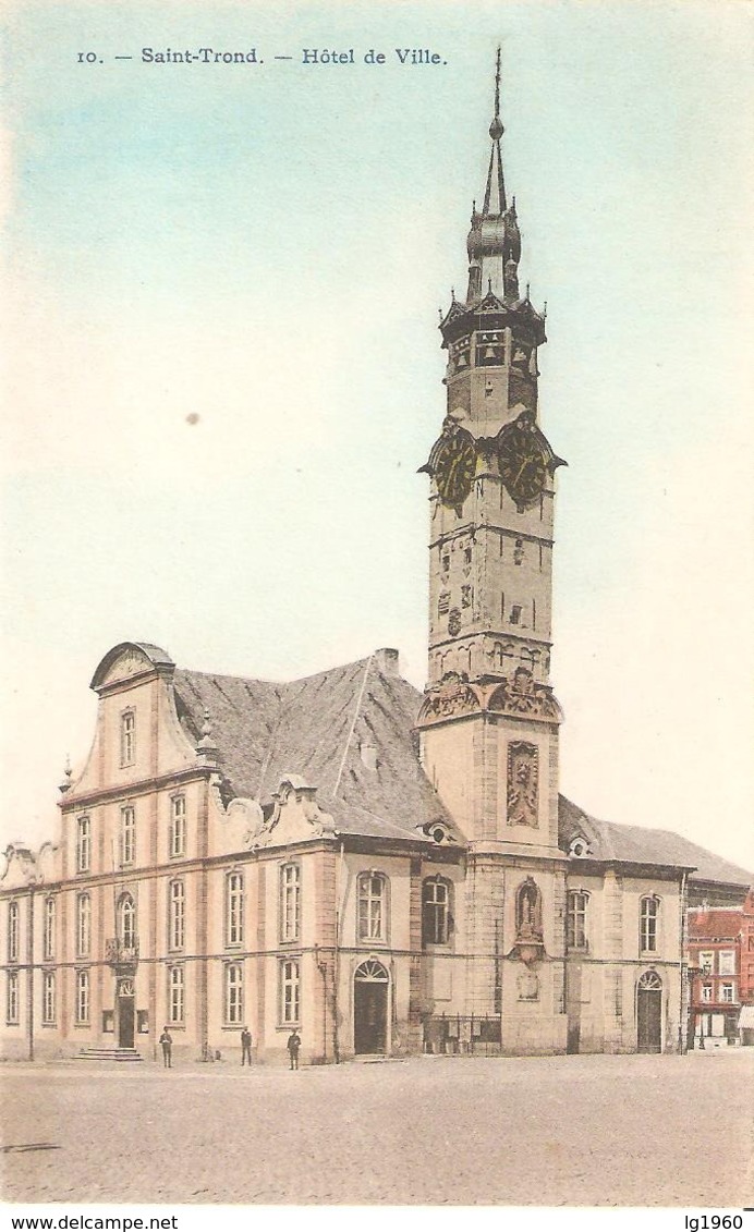 1356) Sint-Truiden -  Hôtel De Ville  - Bertels Gekleurd - Sint-Truiden