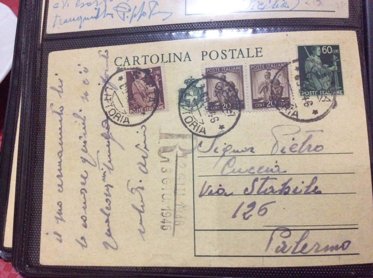 ITALIA REPUBBLICA Sociale 1945 Intero Postale - Poststempel